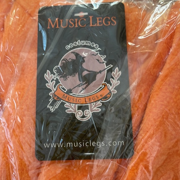 Music Legs Sweet Pumpkin Hooded Onesie NWT - Picture 6 of 6
